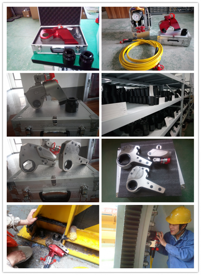 Low Clearance Hydraulic Hexagon Cassette Torque Wrench With 269526958N.M