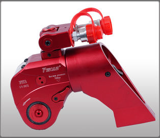 Red Color Hydraulic Lightweight Torque Wrench With 1 1/2" Square Drive