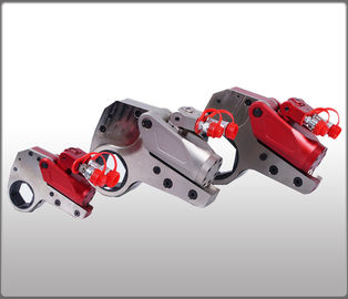 Low profile hydraulic torque wrench, hydraulic torque gun